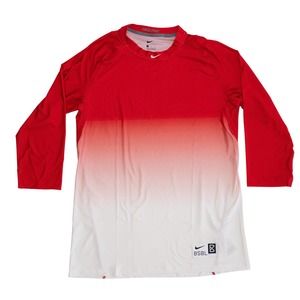 Nike Dri-FIT 3/4 Top Baseball fitted Men's Top L